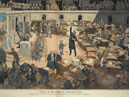 Congress in session, 19th century