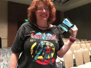 Comic-Con wasn't for another few days, but some RWA attendees were ready!