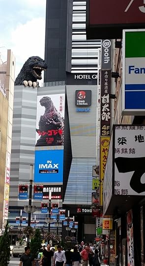 Giant Godzilla at TOMO Cinemas. I found it by accident, actually
