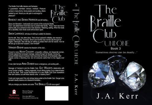 The Braille Club Undone - Full wrap.