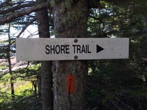 trail sign