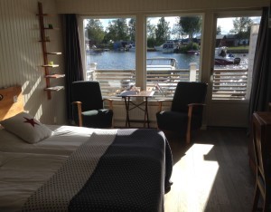 Mitt rum. Schyst utsikt.