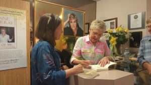 Anne signing