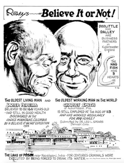 1955 Believe It or Not! cartoon