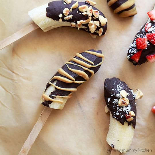 Chocolate Covered Frozen Banans