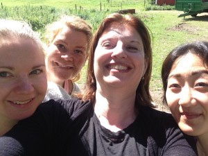 Hela gänget (ber om ursäkt för den usla fotografen)