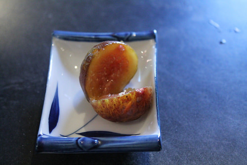 a fig from my aunt Cherry