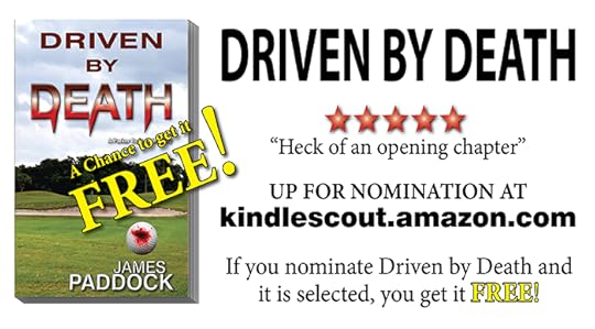 Driven by Death on Kindle Scout