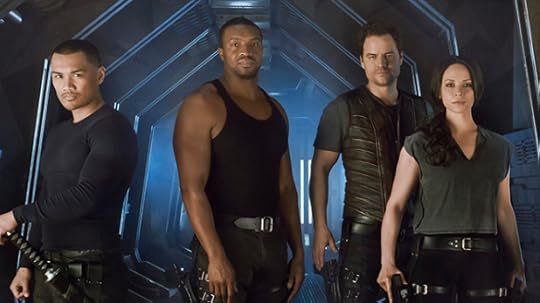 Left to right: Alex Mallari Jr. (Four), Roger Cross (Six), Anthony Lemke (Three), and Melissa O'Neill (Two)