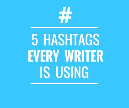 twitter hashtag for writers