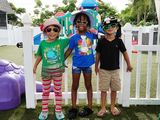 Awesome dress-up days (like you see here from School Spirit Week) allow for maximum participation by Grace Community School students.