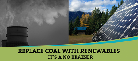 Photo: Say no to coal in Canada
