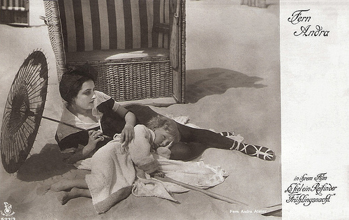 Fern Andra in Es Fiel Ein Reif in der Frühlingsnacht (1915)