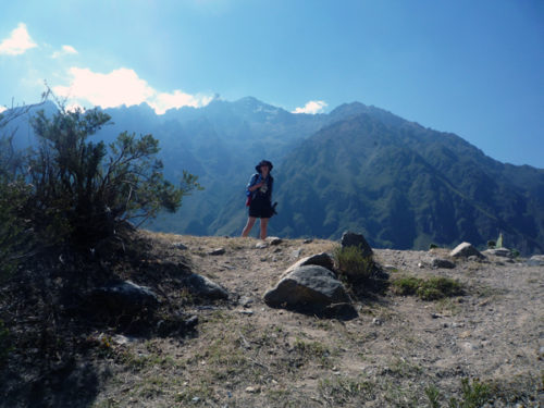 day 1 steff misty inca trail