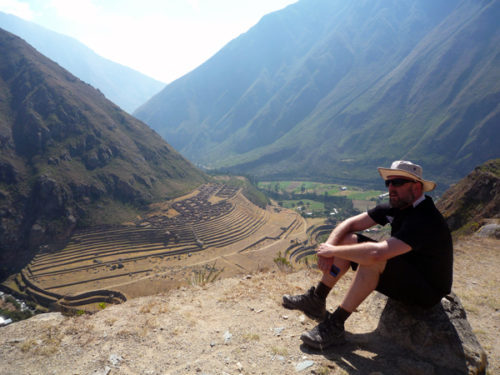 inca trail terraces
