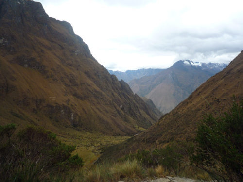 inca trail scenery