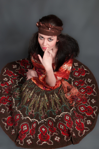 beautiful gypsy woman
