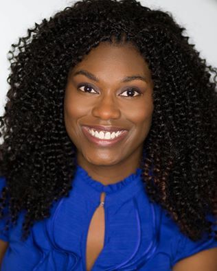 head shot blue