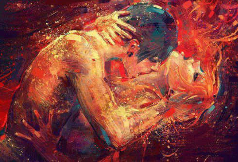 passion-Marta Nael-art-The Writer Next Door-Vashti Q-Writers Quote Wednesday