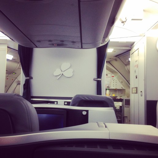 I flew to Dublin in Business Class by transferring my points to British Airways