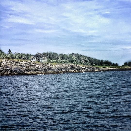 Monhegan from the water