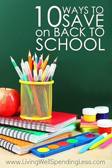 Back-to-school time can be hard on the budget, especially when money is tight. All those little expenses sure add up! Whether you've got preschoolers or high-schoolers (or any age in between), don't miss these 10 smart ways to save on back to school!