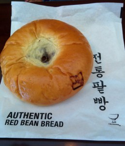 red bean bread