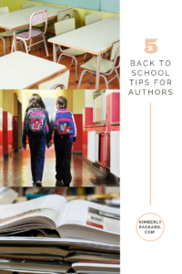 BACK TO SCHOOL TIPS FOR AUTHORS