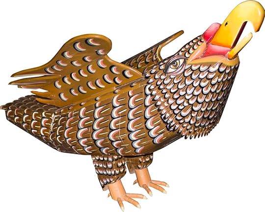 Eagle coffins are reserved for people of prominence. 
