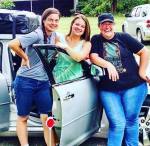 Leaving Haven, Kan., to start our trek!