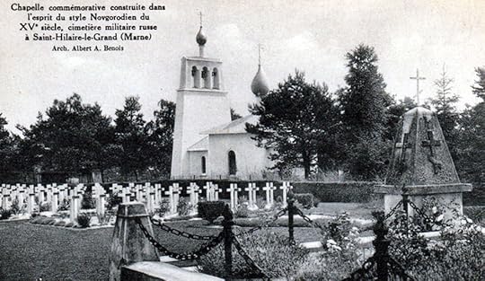 The Russian chapel at Saint-Hilaire-le-Grand