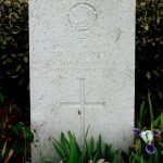 The Special Memorial to Private W J Scott