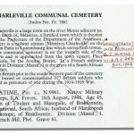 Charleville Register, Second World War, Private L Matime