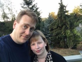 Glenn and I post-dancing in Woodinville