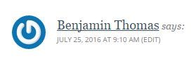 Benjamin Thomas on why writing is important