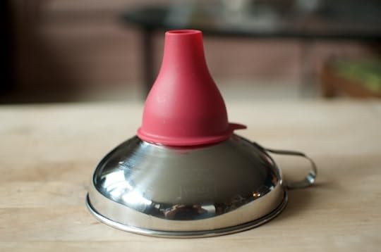 narrow mouth adaptor for canning funnel