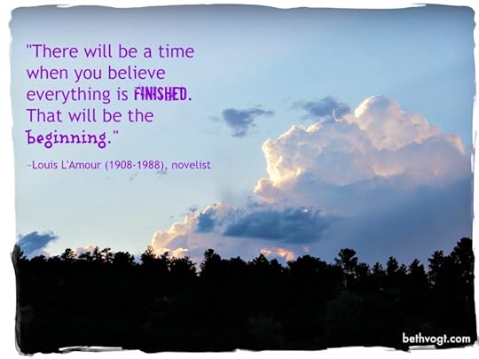 The end and the beginning 2016