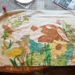 Bunny napping in weeds