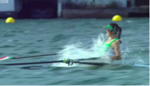 Hard to call this Olympic racing - certainly not a rowing anyway