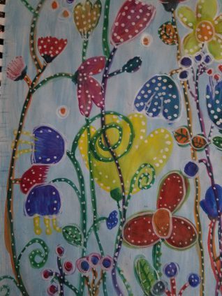 watercolor flowers