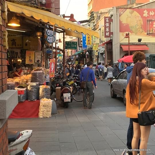 entrance to Dihua Street in Taipei, Taiwan
