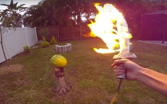sword-flaming