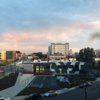 Image- gorgeous sunset photo captured by friend and neighbor Deb Jansen on Instagram @dailyfiber.