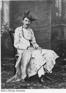 EM Forster dressed for business as a royal personal secretary