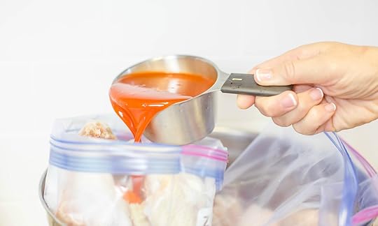 Are you ready for game time (or maybe just craving a fun new twist on the same old chicken?) These ridiculously easy buffalo wings go straight from the freezer to crockpot for a simple meal or appetizer that is guaranteed to score points with the entire crew! Touchdown!