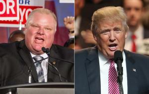 The start of a whole new approach to political messaging. Ford and Trum. Photo from NY Daily News.