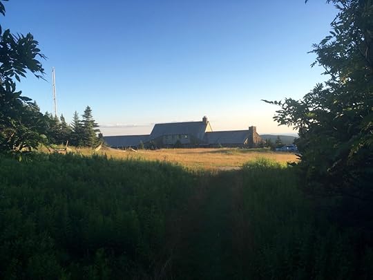 A view of Bascom Lodge, located at the summit.
