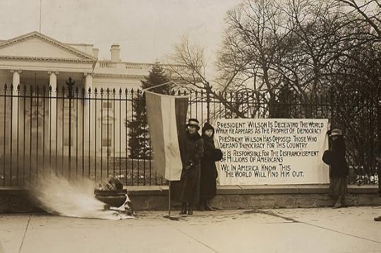 Women's suffrage protesters