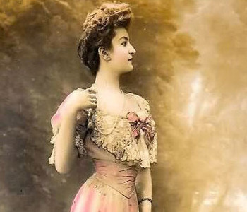 An image to work from - my 1900s character, Rose