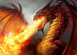 red dragon